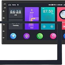 Screen Protector 7 Inch Universal Tempered Glass GPS Screen Protector Films High-Definition Protective Film for Android Double DIN Car Stereo In-Dash Navigation Head Unit Car FM Radio Touch-image-43