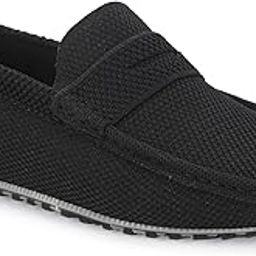 Knit Loafers for Men Casual Fashion and Formal Slip-On Comfortable and Flexible Lightweight Slip Resistant Breathable Machine Washable Trendy Driving Loafers shoes for Men’s Designed for all Seasons-image-73
