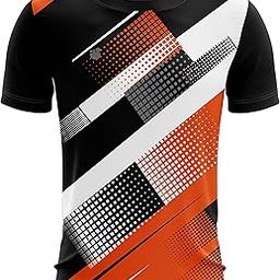 Inkholic Men's Round Collar Football Jersey Multicolored INK2300-image-97