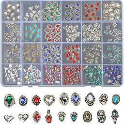 Enakshi® Nail Rhinestones Shiny Crystal Gems Flat Back 3D Nail Art Decoration SP03|Health & Beauty | Nail Care, Manicure & Pedicure | Nail Art Accessories-image-43