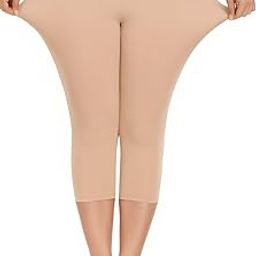 PandaWears Women's Reg/Plus Size Capri - Stretch Fit-image-2