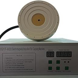 UNIVERSAL SEAL Manual Induction Sealer 20-110 mm, Glass Jar Sealing Machine, Electromagnetic Induction Foil Capping Machine, Handheld Bottle Aluminium Foil Plastic Cap Sealer MM - 30-17