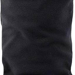 USA Handmade Unisex Double-Layer Micro Fleece Neck Warmer - Neck Gaiter for Men – Winter Neck Warmer for Women, Black, Large-image-30