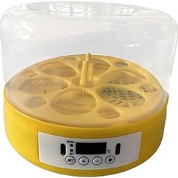 MERISHOPP® Egg Incubator Egg Hatcher Machine Temperature Control for Chicken Goose Semi Automatic 6 Egg|Pet Supplies | Bird Supplies |Incubators|1 Egg Incubator-image-23