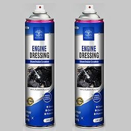 Sapi'S Engine Dressing Silicone Emulsion Concentrate For Car - 500 Ml Car Care/Car Accessories/Automotive Products (Pack Of 2)-7