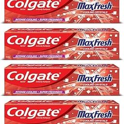 Colgate Maxfresh Spicy Fresh Red Gel Toothpaste, 150g (Pack of 4)-image-34