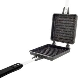 SUNVERY Aluminium Non-Stick Heavy Thickness Jumbo Toast Sandwich Maker | Jumbo/Big Breads Non Electric Sandwich Maker | Long Cool Touch Handles | Gas Stove Compatible-image-72