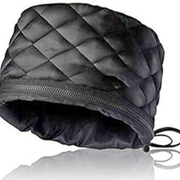 KREZON Spa cap Electric Heat hair care thermal treatment with beauty steamer nourishing heating cap for spa at home travel hair steamer for women-image-79