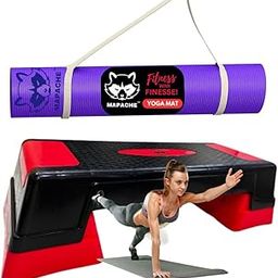 Mapache Step Platform Giant Aerobic Stepper With Double Side Eva Yoga Mat(4mm-6mm)-picture-22