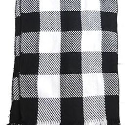 Men & Women Casual Checkered Woolen Muffler, Scarf, Stole For Winter MM (Pack of 1) 161-48