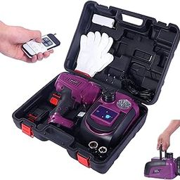 JANVITHA DC 12V Electric Hydraulic Cordless Car Jack with Remote Control and Battery Operated and LED Light | Car Repair Tool Kit 3 in 1 Set | Weight Capacity 5 Ton |JCJCS5T (Height Upto 21.6 Inches)-image-31