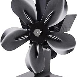 BNF®Logs Stove Fan Powered Heater Silent Heat Circulation Versatile 5 Blade|Home & Garden | Heating, Cooling & Air |1 Heat Powered Stove Fan-image-12