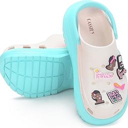 Latest Women's Classic Heeled Clogs Sandals with Back Strap for Adult | Comfortable & Lightweight | Clog's and Mules for Women's/Girl's-image-7