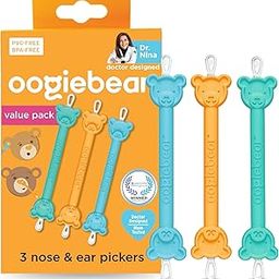 oogiebear: Baby Nose Cleaner & Ear Wax Removal Tool - Safe Booger & Earwax Removal for Newborns, Infants, Toddlers - Dual-Ended - Essential Baby Stuff, Diaper Bag Must-Have - 3 Pack-image-27