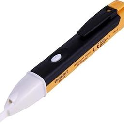 Pace-Innovations Voltage Tester 90~1000V AC Electric Voltage Power Detector Alert Sensor Tester LED Light Non-Contact Pen,Yellow -Pack of 1-11