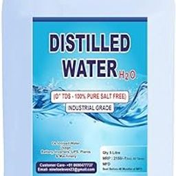 THE EDIBLES Distilled Water 5 Ltr | Distilled Water For Battery/Inverter/Medical Equipment's/Chemicals & Cosmetic Formulations | Battery Water 5 Litre-picture-10