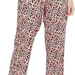 clovia Women's Polyamide Leopard Print Casual Style Pyjama With Pocket-picture-12