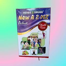 Herbs N Drugs New A 2 MZ Active Health Tonic, 450ml Ayurvedic Weight Gain Syrup Pack of 1-image-20