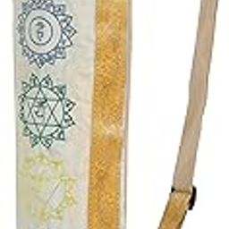 GUHYAM WORLD Yoga Mat Bag, 7 Chakras, Gym Carrier Bag with Pockets and Adjustable Strap, Suitable for Most Yoga Mats for Men and Women-image-61