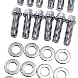 LOOM TREE Intake Bolt Kit Replace 12 Bolt for 283 327 350 383 400 Chevy | Parts & Accessories | Car & Truck Parts | Exhaust-59