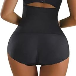 Nylon Tummy Control Panties for Women | Non-Removable Padded Butt | High Waist Slimming | Soft & Breathable Tummy Control | Comfortable and Reusable | Easy to Use-image-30
