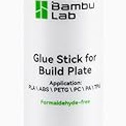 TEWIRROW Bamboo Lab Glue Stick for X1 P1 A1 Series 3D Printer, Deformation Reduction, Solid 3D Printing Bed, Strong Adhesion for PLA, ABS, PETG, PC, PA, TPU Filament-21G-image-1