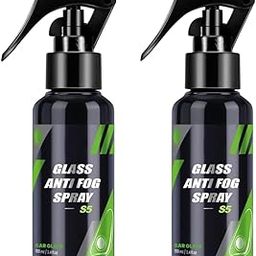 GOMAIHE (Pack of 2) Oil Film Cleaning Car Glass Cleaner Anti-Fog Spray | Windshield Defogger & Stain Remover for Interior & Exterior | Anti-Mist, Oil Stain Remover for Car Windows, Mirrors & Glass-image-16