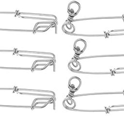 CALANDIS™ 6pcs Long Line Clip Snap Stainless Steel Sea Fishing Connectors | Other Fishing Equipment | Fishing Equipment | Fishing-image-52