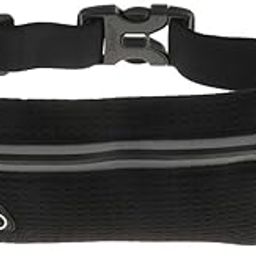 MERISHOPP® Sport Running Jogging Pocket Fanny Pack Bum Pouch Waist Bag Black, Gray-image-37