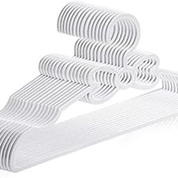 GROFFY Premium Clothes Hangers for Hanging Clothes, Hangers for Clothes Hanging,Hangers for Clothes in Wardrobe (White, Pack of 10)-image-66