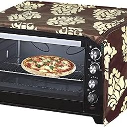 Homestic Polyster Floral Printed Microwave Oven Cover,25 LTR. (Brown)-HS43KUBMART25933-image-35