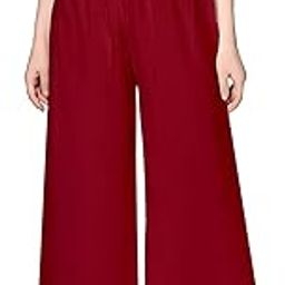 Women's Straight Fit Rayon Palazzo (Women Palazzo_XXL,3XL,4XL)-image-84