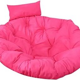 MERISHOPP Hanging Chair Cushion Round Seat Cushion Pillow for Living Room Garden Patio Rose Red| Home| Kitchen-image-21