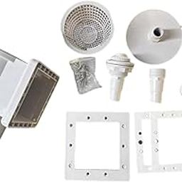Enakshi® Pool Skimmer Kit White Accessory for Outdoor Swimming Pools above Ground Pool |Yard, Garden & Outdoor Living |Pools & Spas |Pool Equipment & Parts |Pool Skimmer Systems & Baskets-picture-15