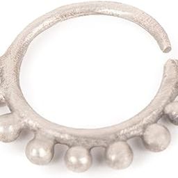 92.5 Silver Oxidised Rawa Nosepin/Septum Ring/Gifts for Women and Girls/Wire and Clipon Variant/For pierced nose/With Certificate of Authenticity/Birthday Gift-33