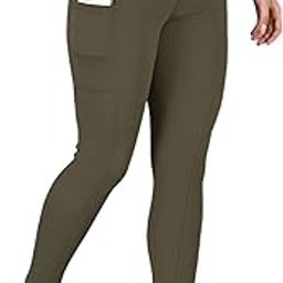 Women’s Polyester Gym Leggings with 2 Pockets Stretchable High Waist Slim Fit Sweatpants Style and Standard Length | Workout Pants for Yoga | Activewear Tights | Gym Fitness Legging-image-43