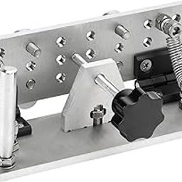 Singring Belt Grinder Knife Jig Manual Sharpener Holder Long Sharpening Locator Fixed Angle Jig for Belt Sander Belt Machine (Small)-17