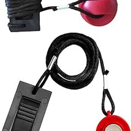 Meadawgs® Treadmill Safety Keys Lock Round Switch Lock Exercise Magnet Security Switch Big Clamp-81