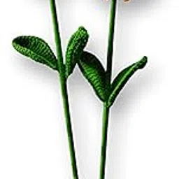 Sajawa Sunflower Crochet Flowers-Handcrafted-Natural Looking-Artificial-Faux-Woolen Flowers with Long stem for Home Decoration-Living Room-Bouquet-Vase Decoration and Gifting-Pack of 2-image-26