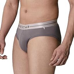 SG 04 Brief for Men | Super Soft Cotton Elastane, Metallic Waistband, Anti-Chafe Leg Bands, Double Layered Pouch – Briefs for Man-image-83