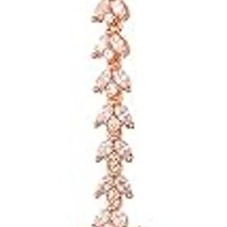 Rose AD Studded Circular Design Handcrafted Maang Tika for Women & Girls-image-18