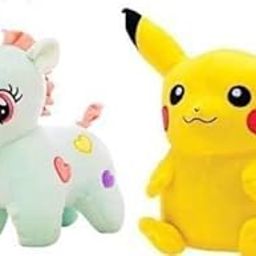 Combo of Very Stylish Plush and Adorable and Unicorn Combo of 2 for Kids, Gift & Decoration (Teddy Bear) - 30 cm - 30 cm (Multicolor)-image-86