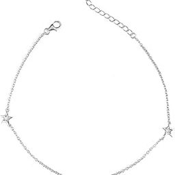 925 Silver American Diamond Adjustable (Single) Payal Anklet for Women and Girls | With Certificate of Authenticity & 925 Stamp | Life-time Warranty*-image-64