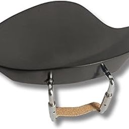 Ebony Wood Teka Modle Violin Chinrest For All Violin Size 3/4 & 4/4 | Hand Made | Pure Wooden Chinrest-22