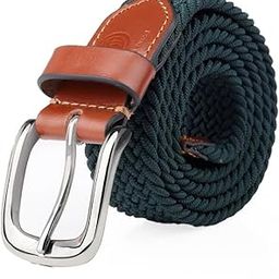 Men's Premium Elastic Braided Stretch Belt—Perfect for Golf, Casual, and Everyday Wear-image-14
