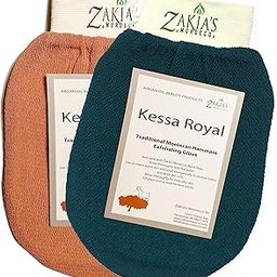 Zakia's Morocco Kessa Scrubbing Treatment Gloves-image-5