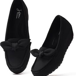 Women's Casual Loafers with Bow Detailing | Comfortable and Trendy Slip-On Shoes for Women-picture-29