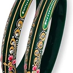22kt (916) Yellow Gold Handmade Pola Bangles with Purity Certificate-image-40