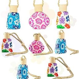 Polaris fox Pack of 4 Empty Car/bathroom Hanging Perfume Bottle | Perfume Bottle of 15 ML Capacity | Can be used for Home/bathroom/office/shoe rack | Empty Bottle fragrance not included.-1