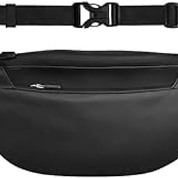 Waterproof Fanny Pack with Adjustable Belt, Large Capacity Waist Bag, Black-image-31